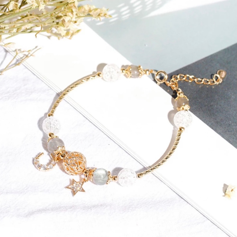 Gold Plated Charm Bracelet